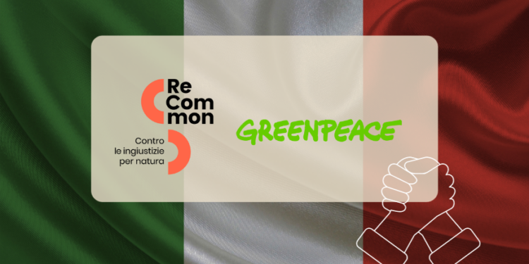 Italy: Solidarity with Greenpeace and ReCommon, targeted by legal threats