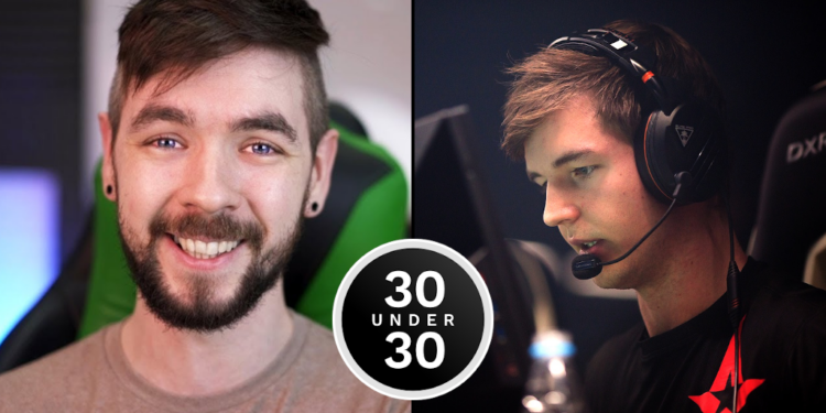 Jacksepticeye, dev1ce, more in Forbes 30 Under 30 Europe 2020 Games List