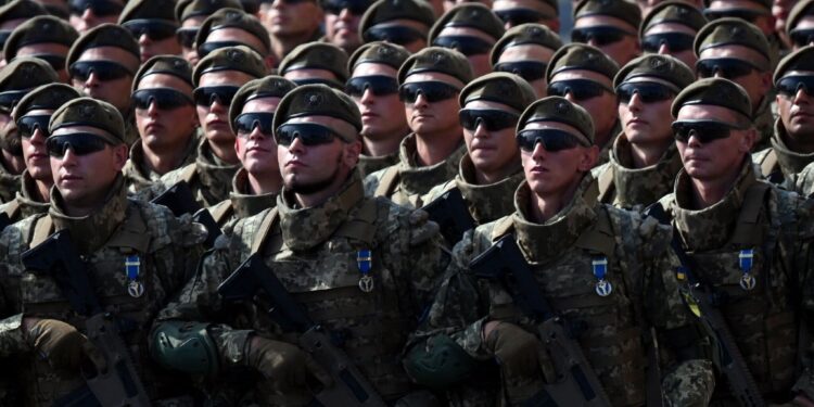 Ukrainian soldiers