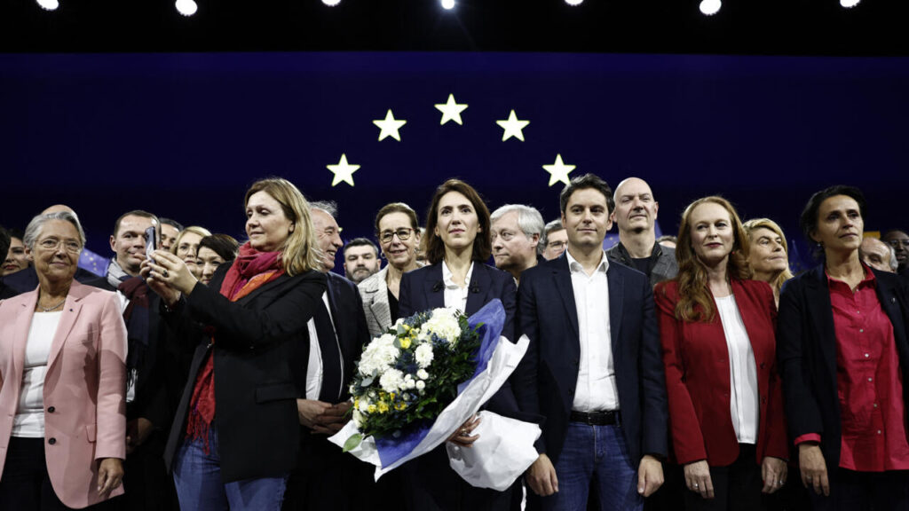 Macron’s coalition blasts far right at EU election campaign launch