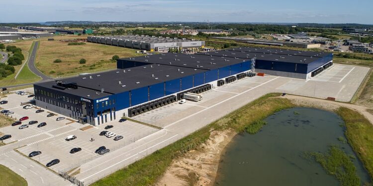 Maersk opens its first low GHG emissions warehouse in Denmark
