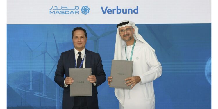 Masdar and VERBUND to Explore Developing Large-Scale Green Hydrogen Production in Spain