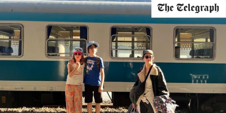 My family holiday was a 1,000-mile, eco-friendly train journey – we decided to fly home