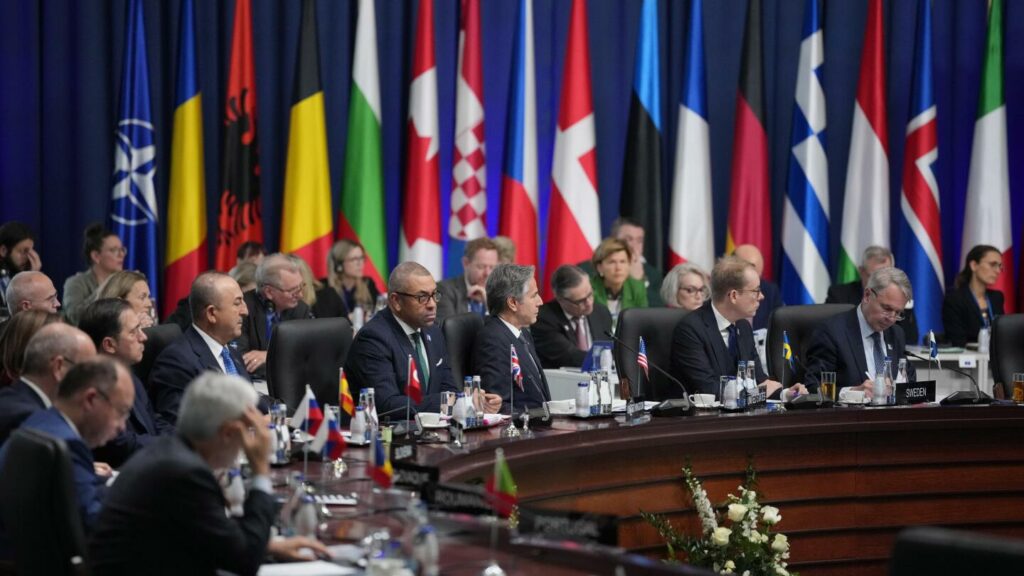 NATO renews membership vow to Ukraine, pledges arms and aid