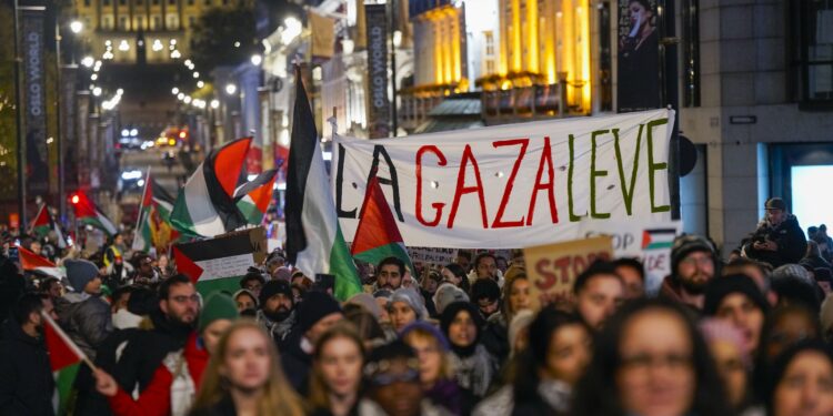 Norway parl. OKs bill urging govt to be ready to recognize Palestine