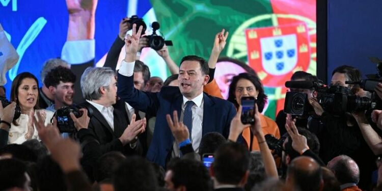 Portugal’s conservatives win election as far-right surges