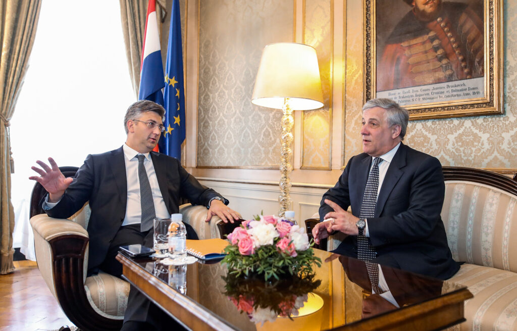 President Tajani visits Croatia | Topics