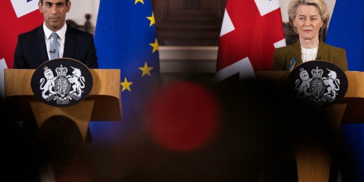 Rishi Sunak's European Union Reset