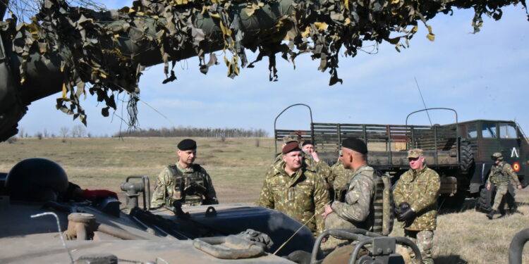 Chief of the Defense Staff visits the Smârdan training ground