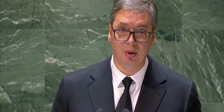 Serbia’s president says violation of UN principles is basis of most problems