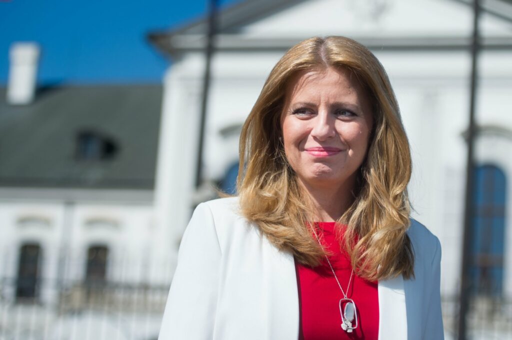 Slovak President Zuzana Caputova