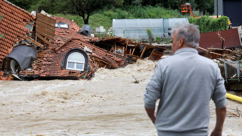 Slovenia floods kill at least six in ‘worst natural disaster to ever hit’ the country, says PM