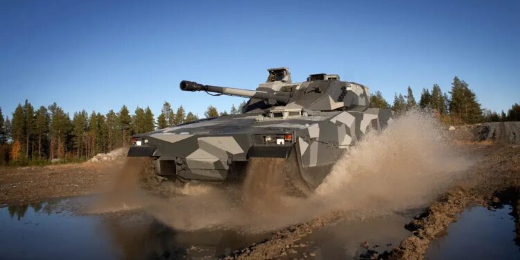 CV9035 infantry fighting vehicle.