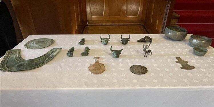 Switzerland returns dozens of ancient artifacts to Türkiye