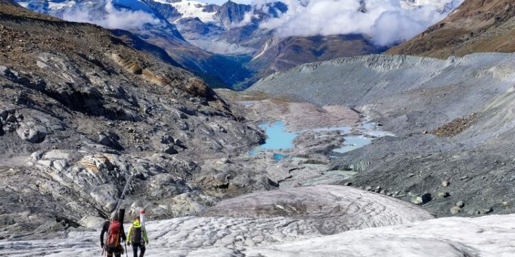 Switzerland’s glaciers lose ‘mind-blowing’ volume of ice in just two years