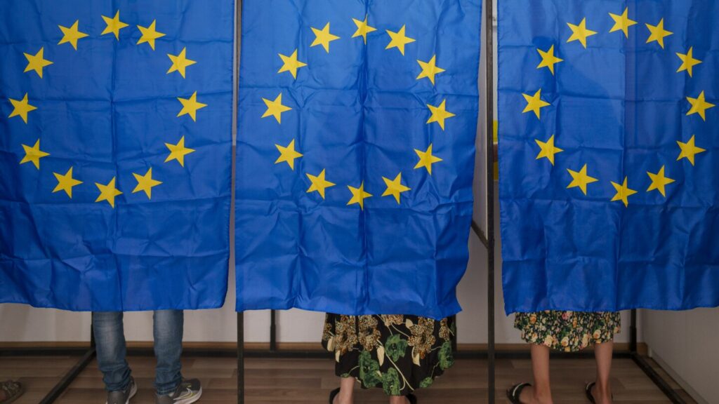 The Latest | Europeans go to the polls on the final day of voting for EU elections