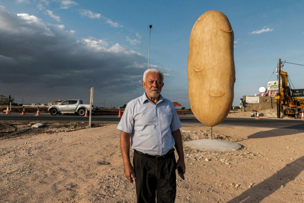 Weird Europe: Villagers in Cyprus chip in for a giant potato