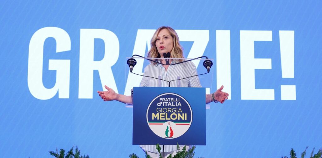 how Italy’s far-right leader Giorgia Meloni framed her politics throughout the campaign