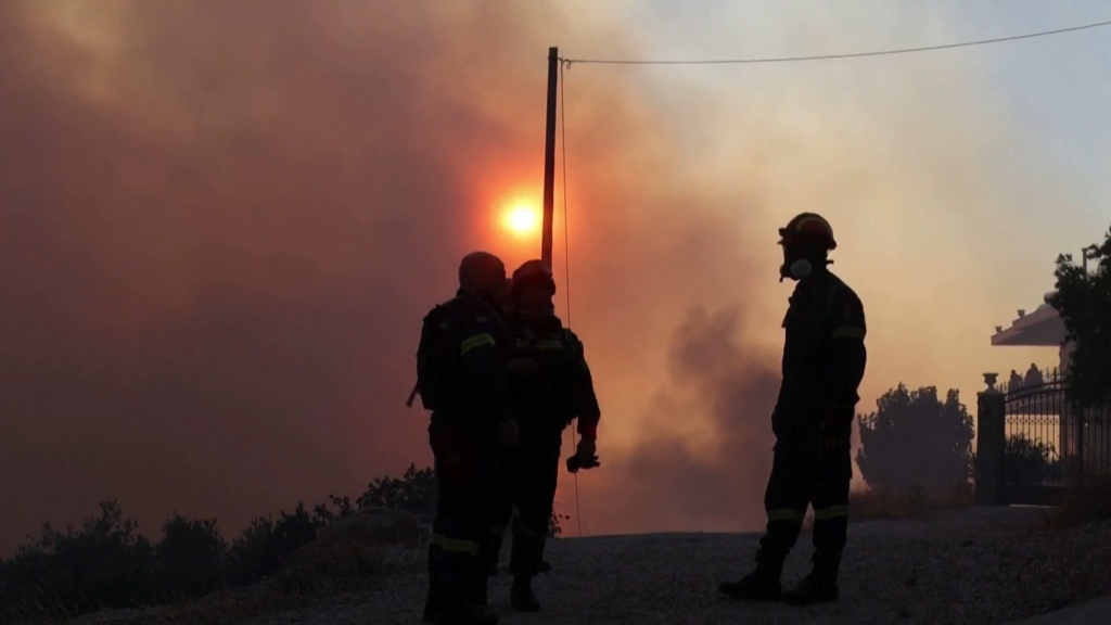 were the Greek wildfires caused by climate change? – Channel 4 News