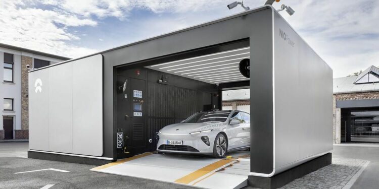 Nio Nears 50 Battery Swap Stations in Europe, Opens the 16th in Germany