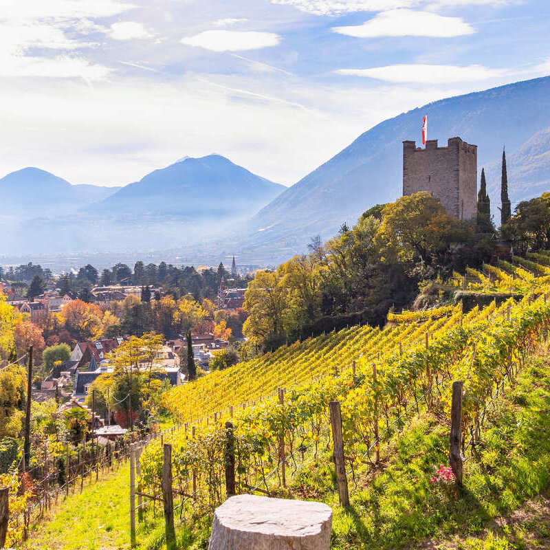 Ortenstein Castle In South Tyrol, Italy