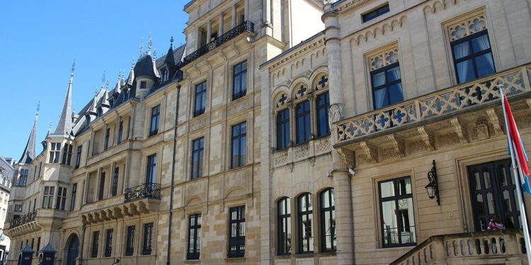 The Grand Ducal Palace of Luxembourg