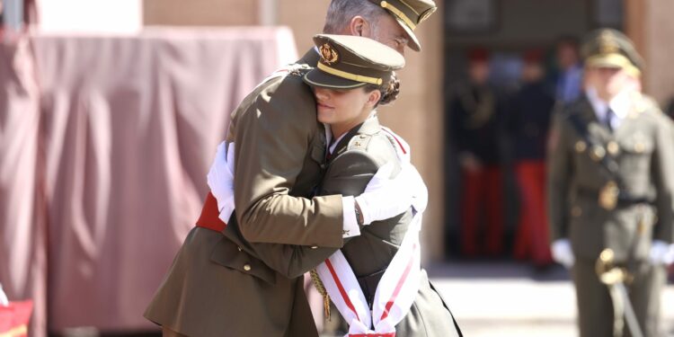 King Felipe is emotional as he marks major milestone for Spain's future queen