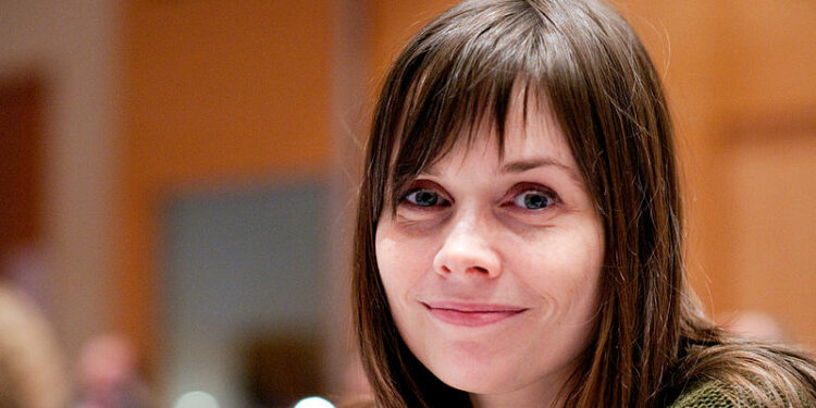 Iceland PM Katrín Jakobsdóttir at the Nordic Council session