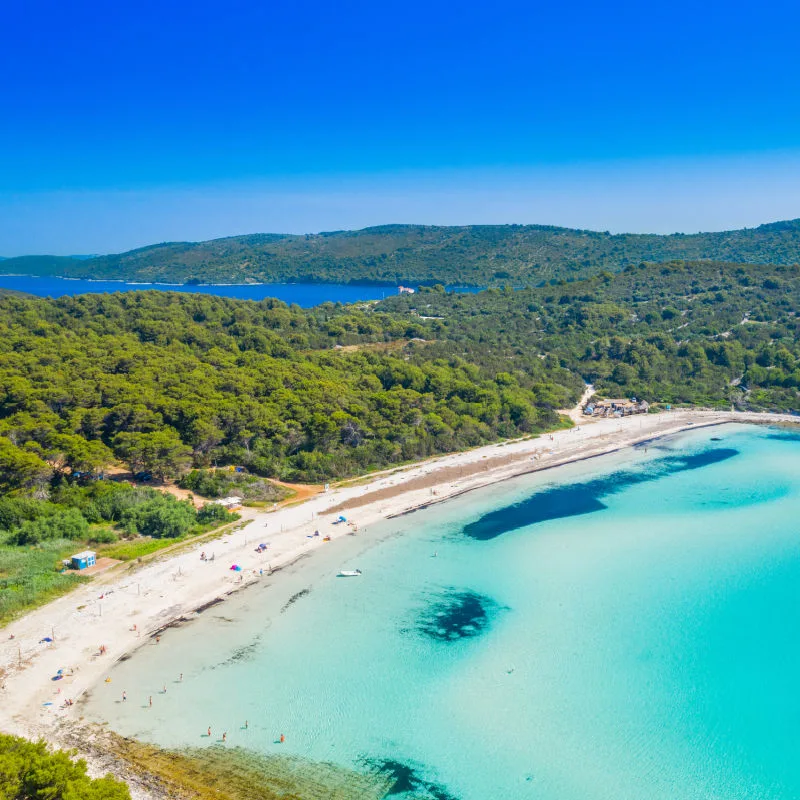 Sakarun Beach on Dugi Otok island, Croatia