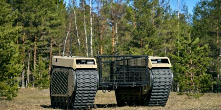 THeMIS unmanned ground vehicle for Ukraine