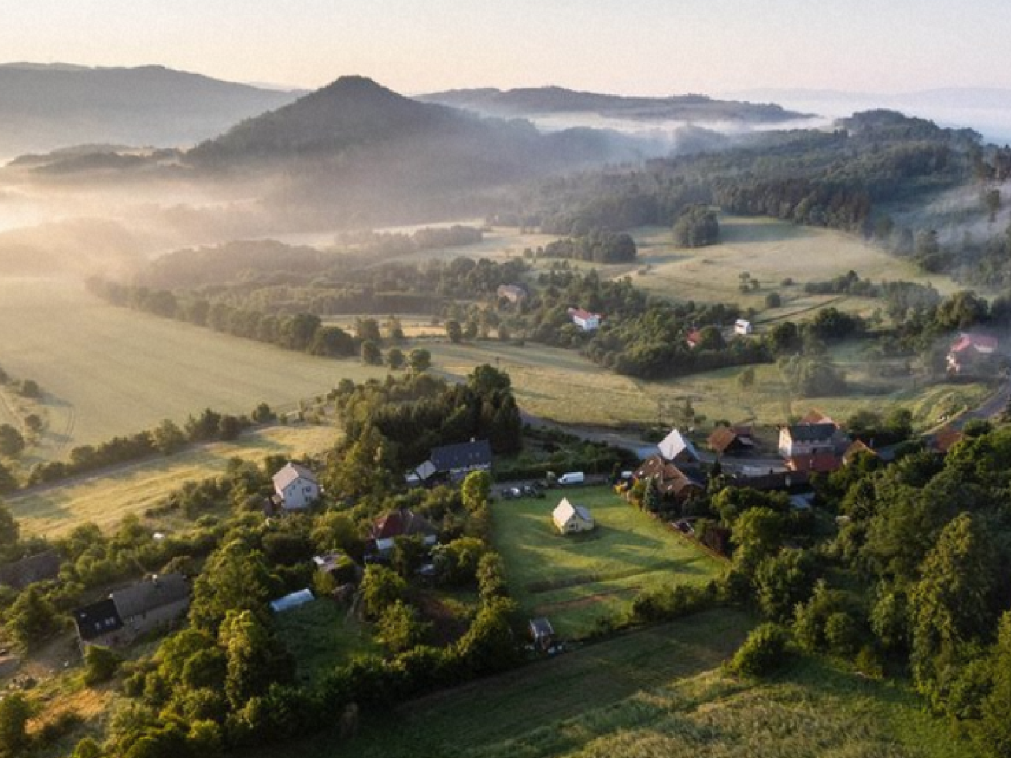 Lush forests and extinct volacnoes can be explored in Lower Silesia