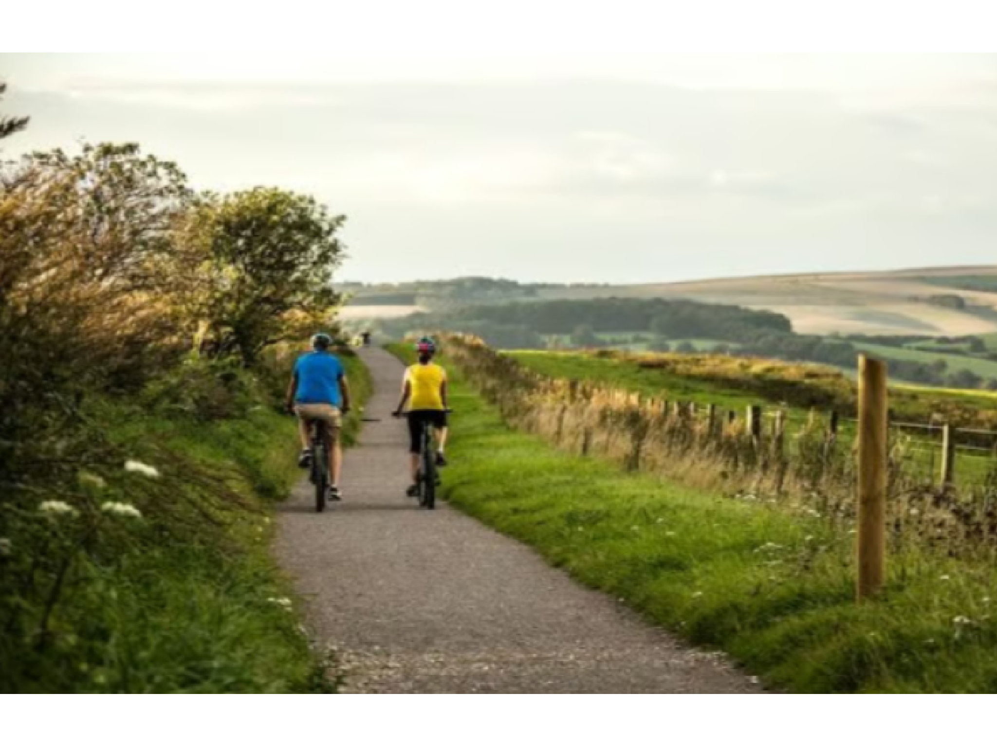 A cold glass of English wine will be waiting for you after a day in the saddle