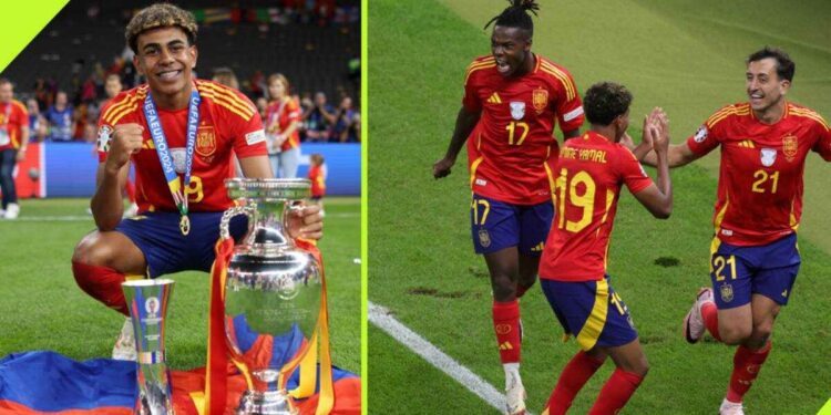 Euro 2024: How Much Spain Got for Beating England To Win Record Title