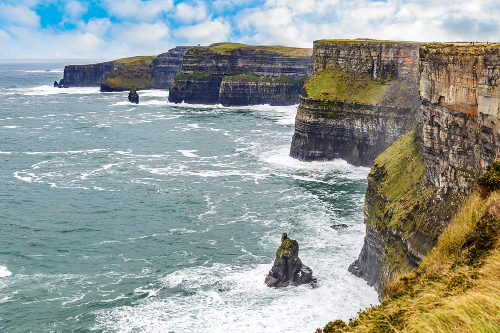 The Cliffs of Moher in Ireland.