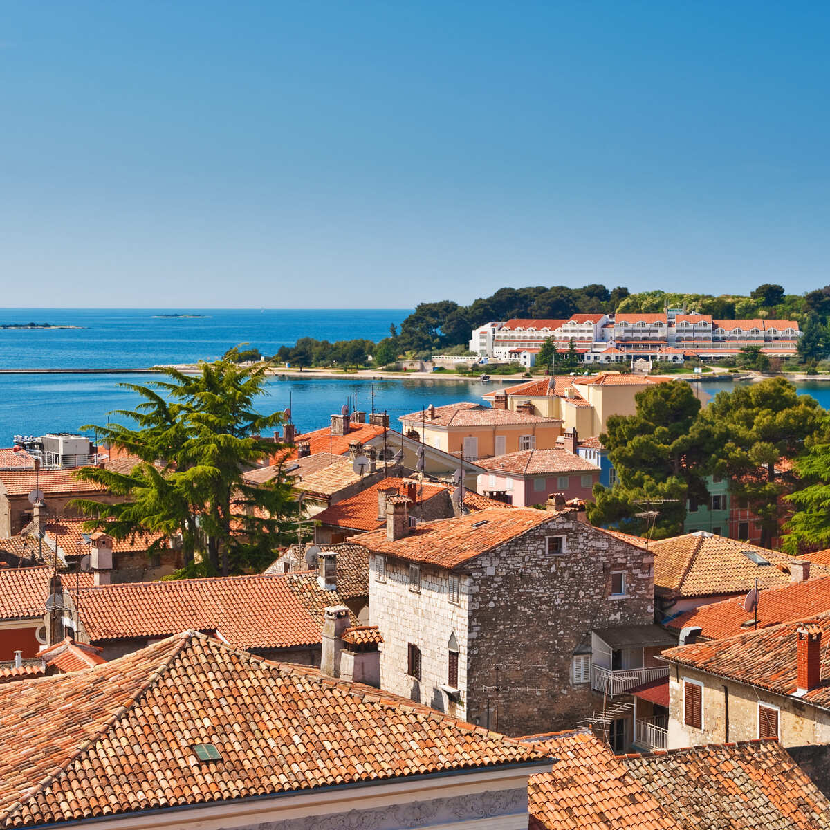 Porec In Istria, Croatia, Southeastern Europe