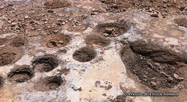 Cup-marks similar to those at Gobekli Tepe