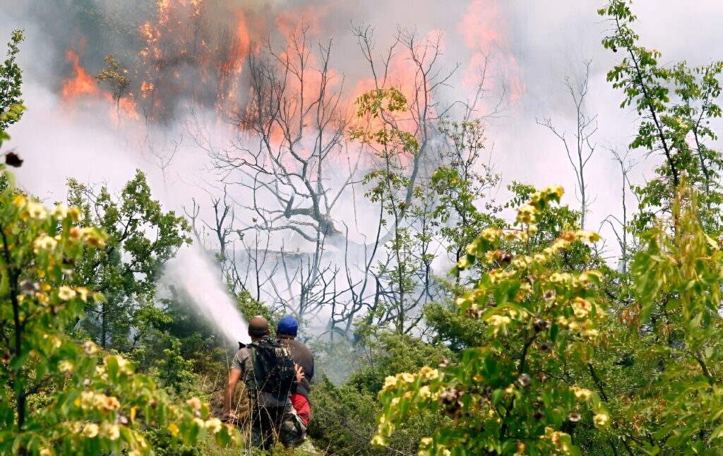 heat waves scorch southern and eastern Europe