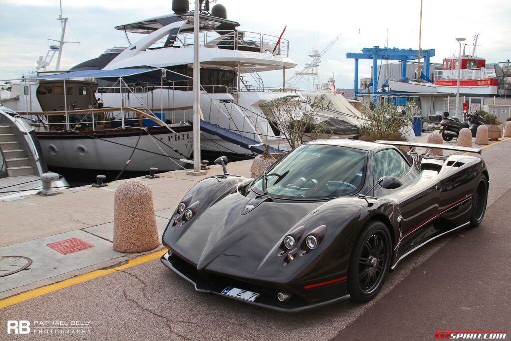 Pagani Zonda F Roadster Clubsport Spotted in Monaco