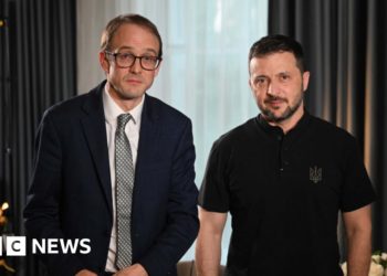 Chris Mason and Volodymyr Zelensky: My chat with Ukraine’s leader