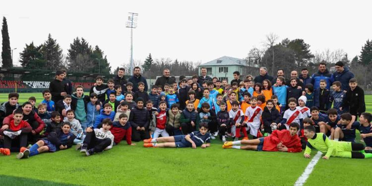 Construction of football stadium set to completes soon in Sartichala village
