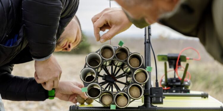 Croatia’s seed-scattering drones replant forests damaged by fire