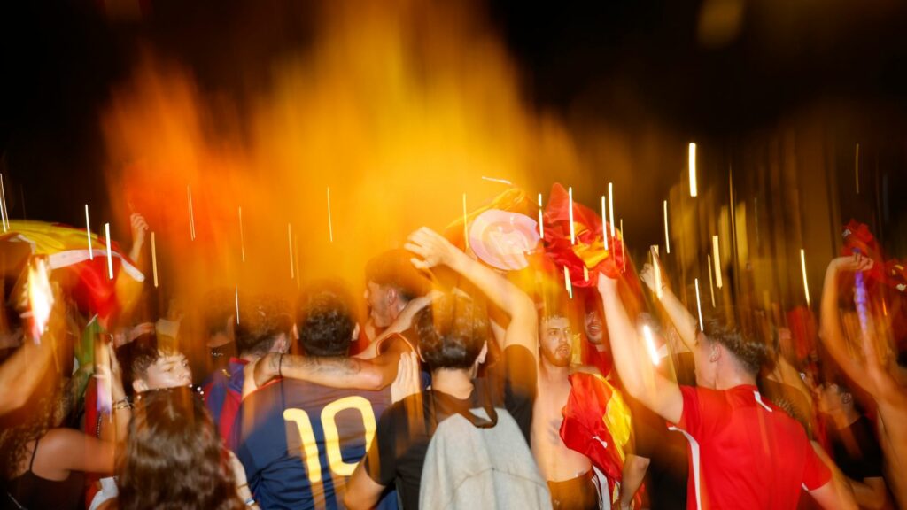 Euphoric Spain fans roar as their team become the champions of Europe | World News