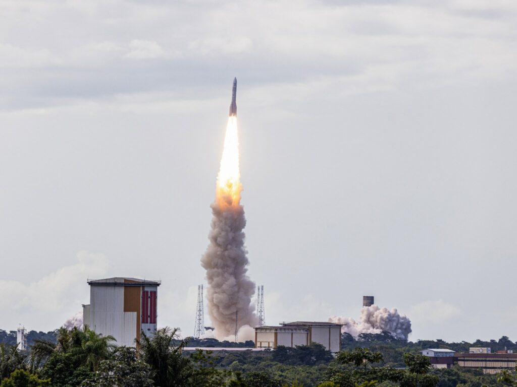Europe’s Ariane 6 blasts off on maiden flight | Space News