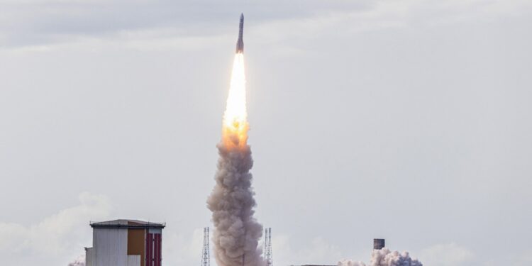 Europe’s Ariane 6 blasts off on maiden flight | Space News