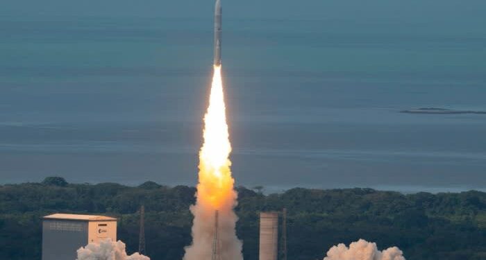 Europe’s newest rocket launches into space