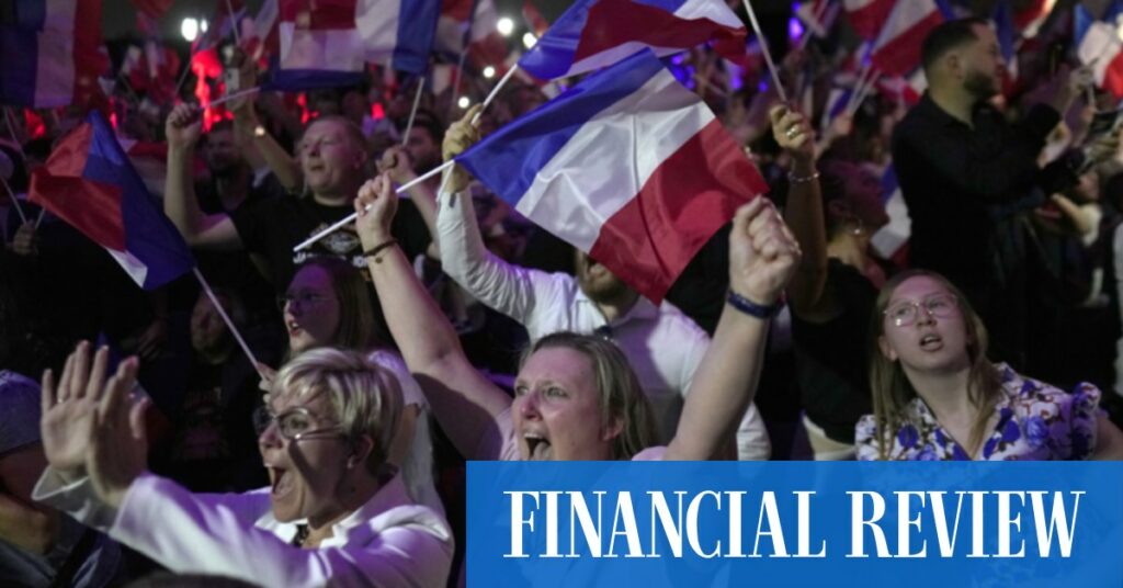 France teeters towards dysfunction as vote puts far-right at ‘gates of power’