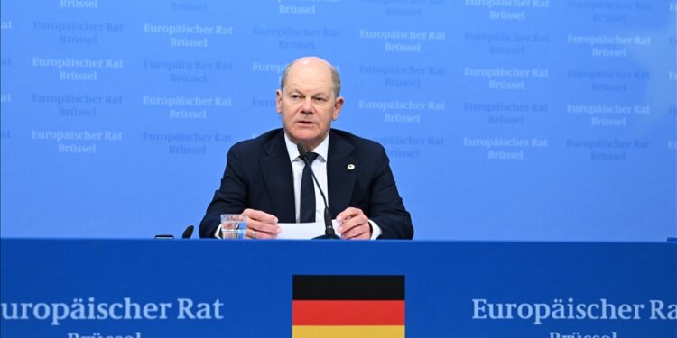 Germany’s Scholz optimistic as leaders seek agreement on top EU jobs