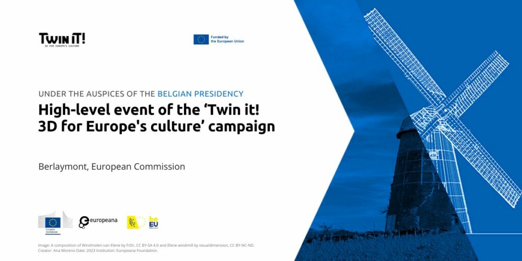 High-level event celebrates the achievements of Twin it! 3D for Europe’s Culture