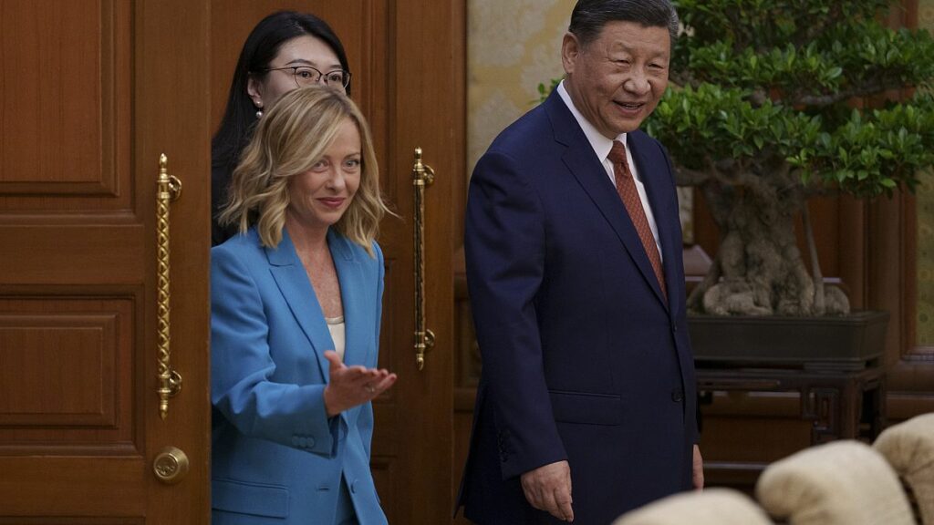 Italy and China agree to boost economic ties following Meloni-Xi meeting