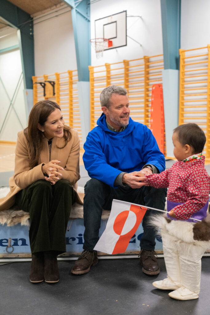 King Frederik and Queen Mary begin trip to Greenland